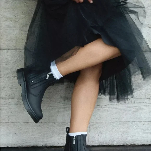 Dr. Martens Black Combat Boots - Picture 12 of 14